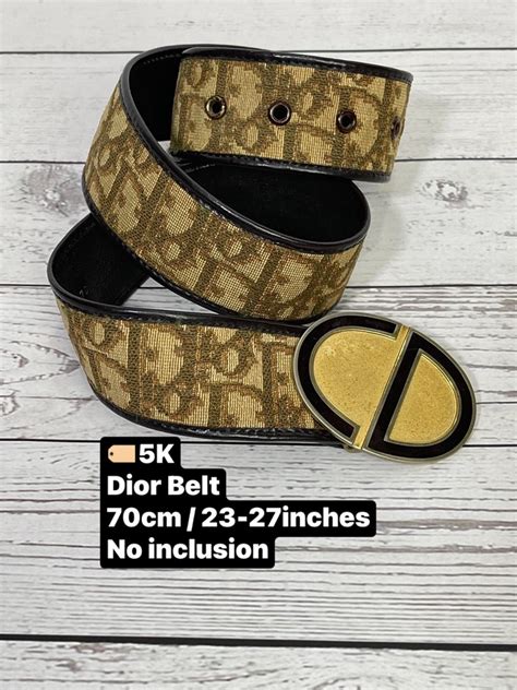 dior belt original